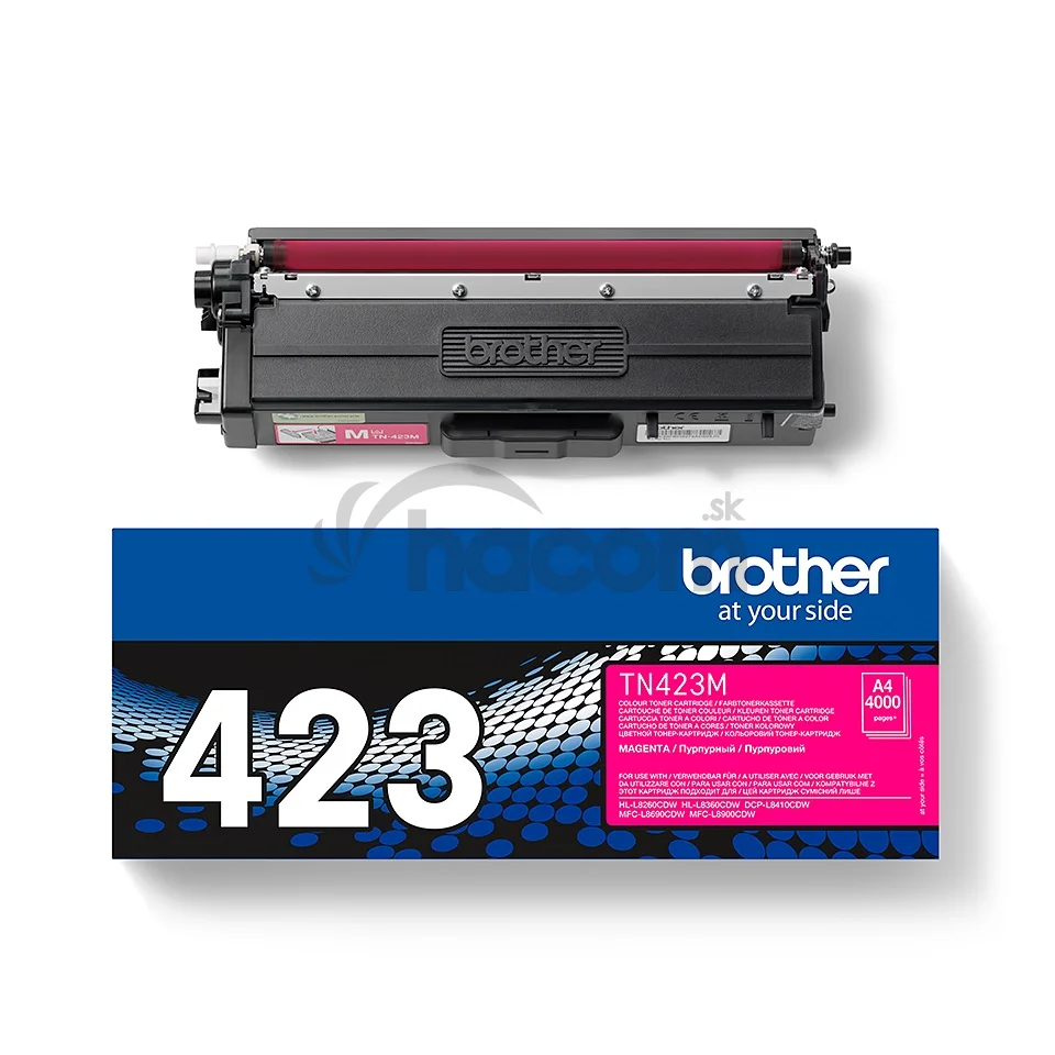 Brother TN-423M, toner magenta, 4 000 str.