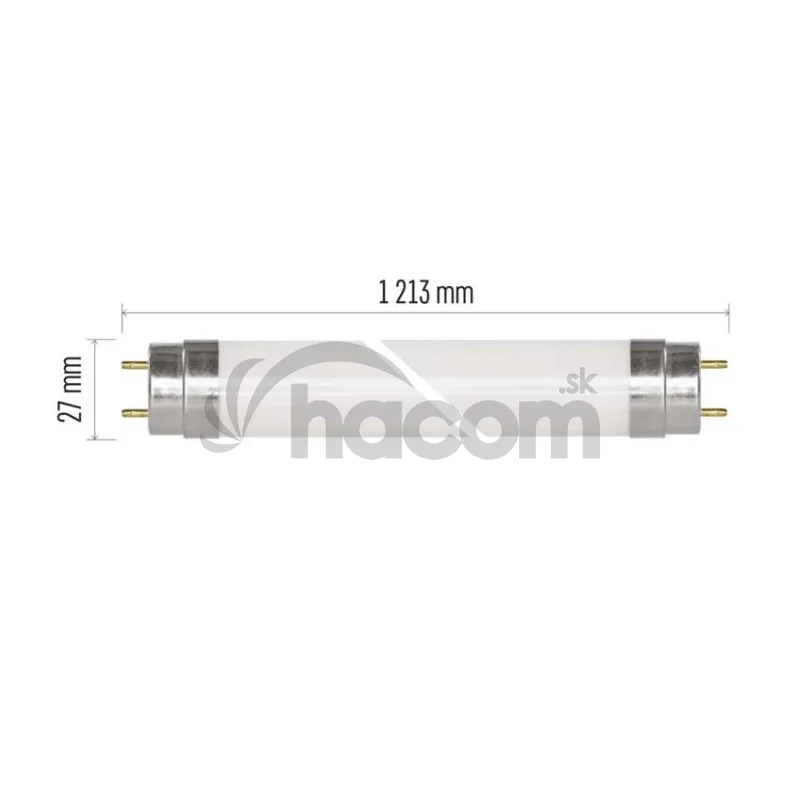 LED trubica T8 15 W 120 cm studená biela
