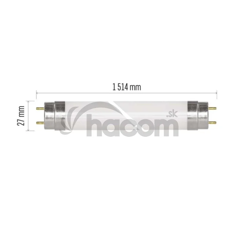 LED trubica T8 24 W 150 cm studená biela