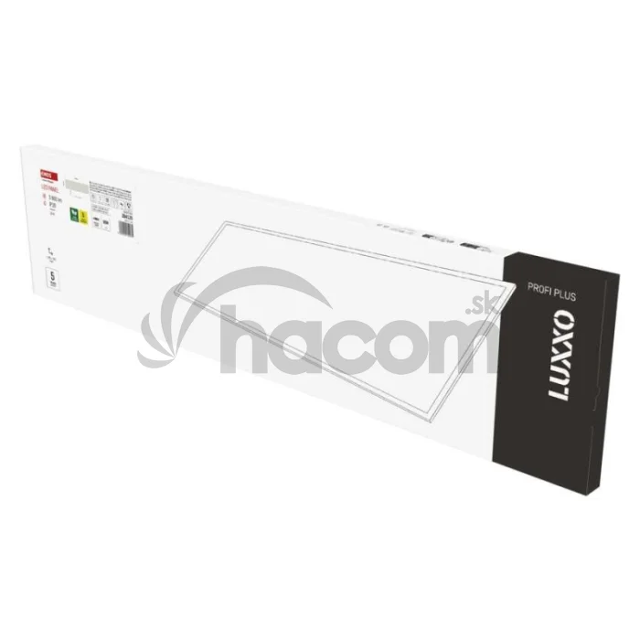 LED panel LUXXO 30 x 120 cm / 32 mm, 22 W, 3 800 lm, vstavaný, neutr. biela, UGR<19, IP20