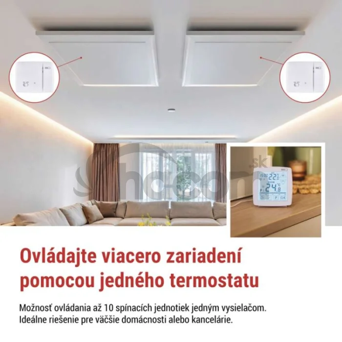 Izbový programovateľný bezdrôtový WiFi GoSmart termostat P56S11