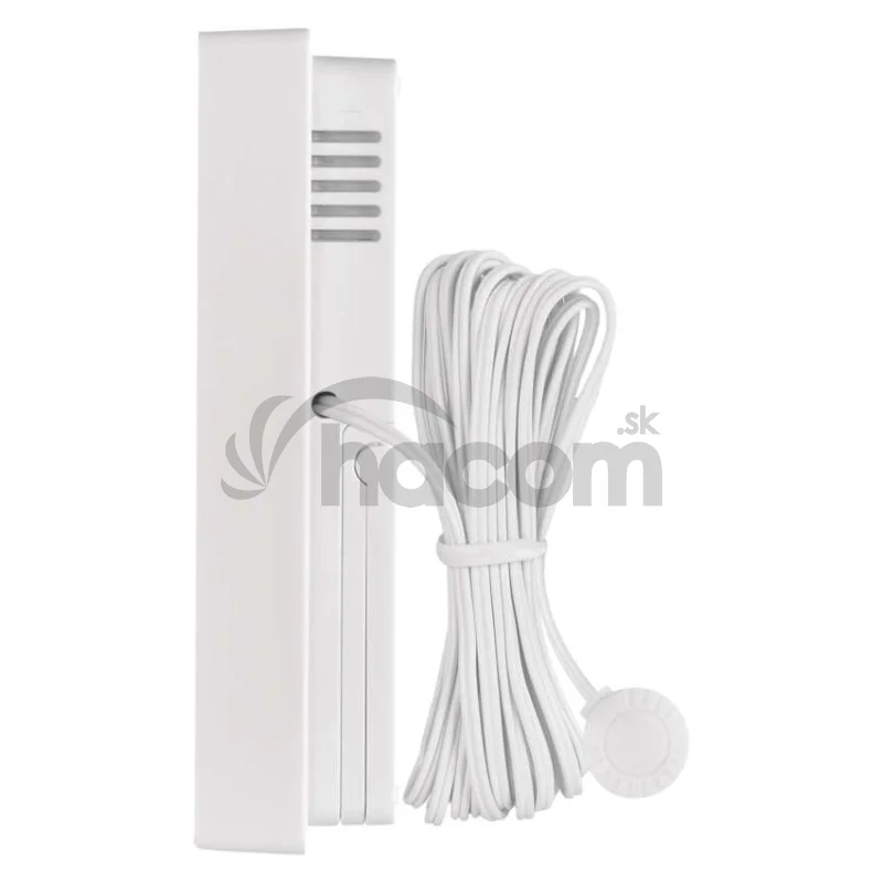 Digitálny teplomer s vlhkomerom, drôtový snímač, budík E0558P