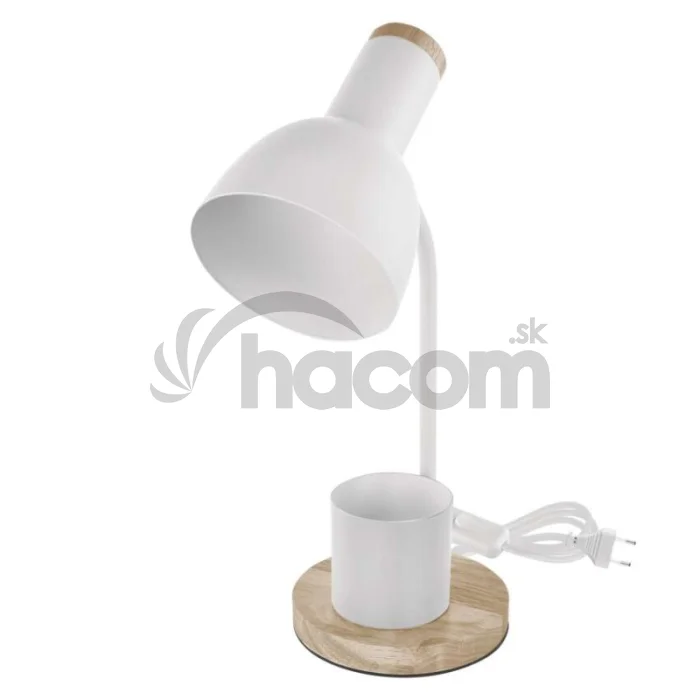 Stolná lampa POPPY, biela