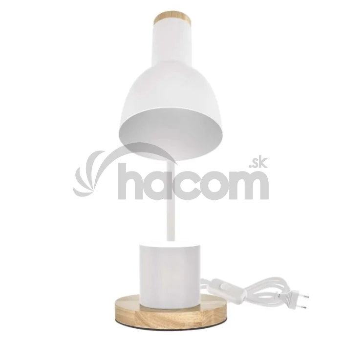 Stolná lampa POPPY, biela