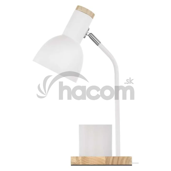 Stolná lampa POPPY, biela