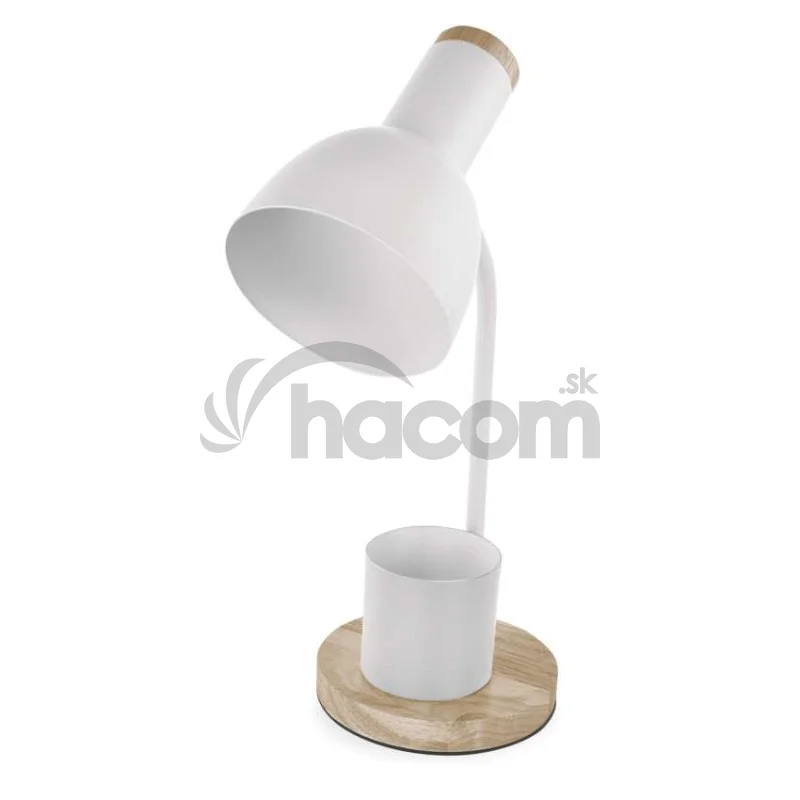 Stolná lampa POPPY, biela