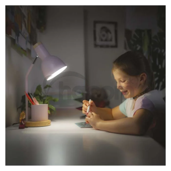 Stolná lampa POPPY, ružová