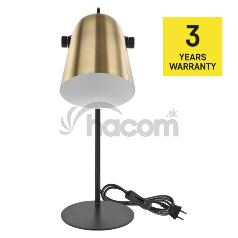 Stolná lampa NINA, zlatá