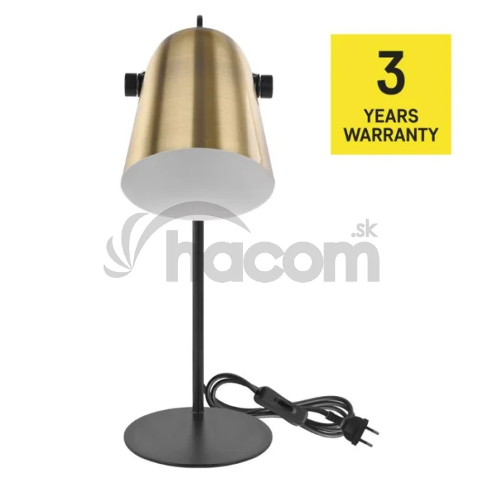 Stolná lampa NINA, zlatá