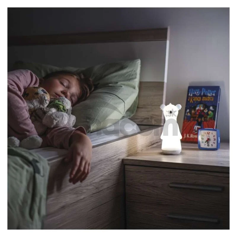 Nabíjacie svietidlo LED s nočným osvetlením P3216, 25 lm, 1200 mAh