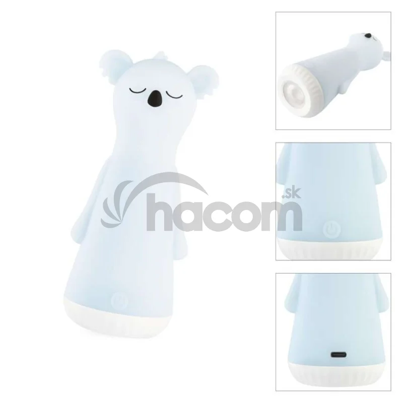 Nabíjacie svietidlo LED s nočným osvetlením P3216, 25 lm, 1200 mAh