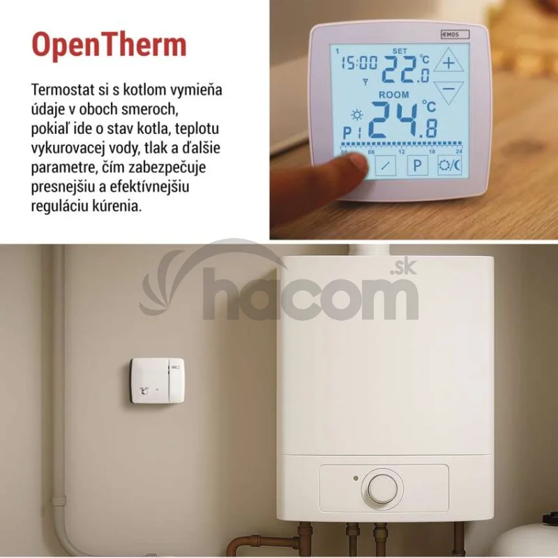 Izbový programovateľný bezdrôtový OpenTherm termostat P56A11