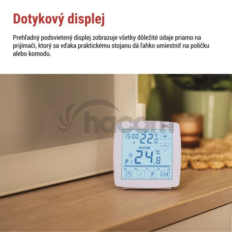 Izbový programovateľný bezdrôtový OpenTherm termostat P56A11