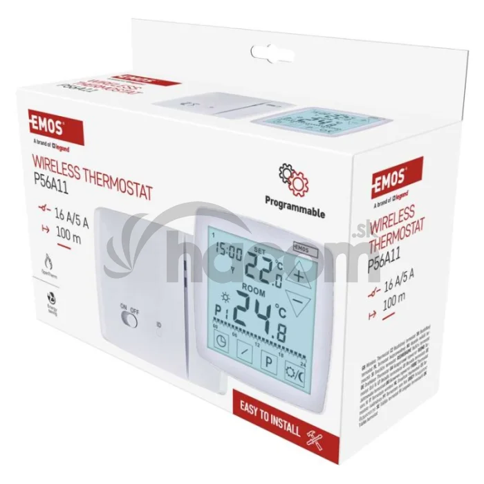 Izbový programovateľný bezdrôtový OpenTherm termostat P56A11