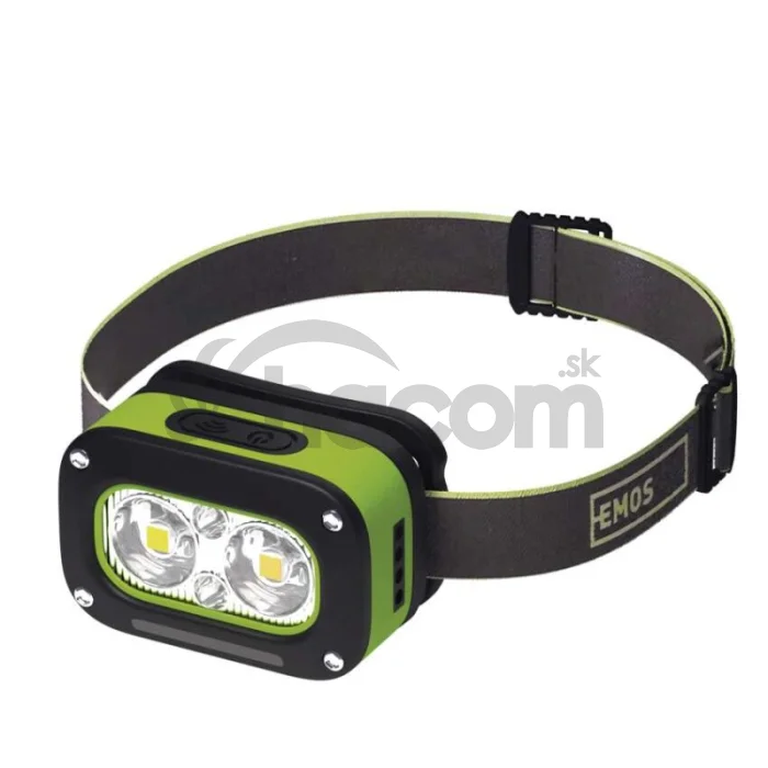 LED nabíjacia čelovka P3545, 175 lm, Li-Pol 800 mAh