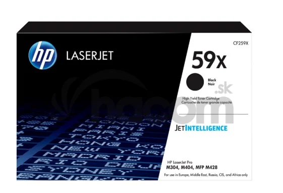 HP 59X Black LaserJet Toner Cartridge, CF259X