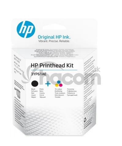 HP Replacement Kit,sada tlač. hláv CMYK, 3YP61AE