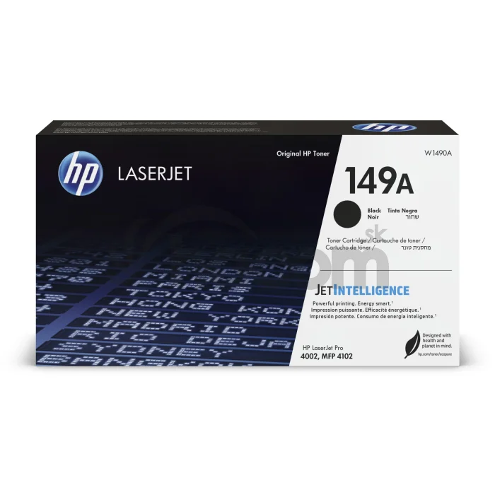 HP 149A, čierna tonerová kazeta 2900 strán, W1490A