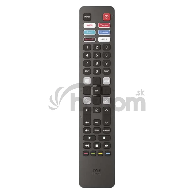 Univerzálny diaľkový ovládač OFA pre TV HISENSE