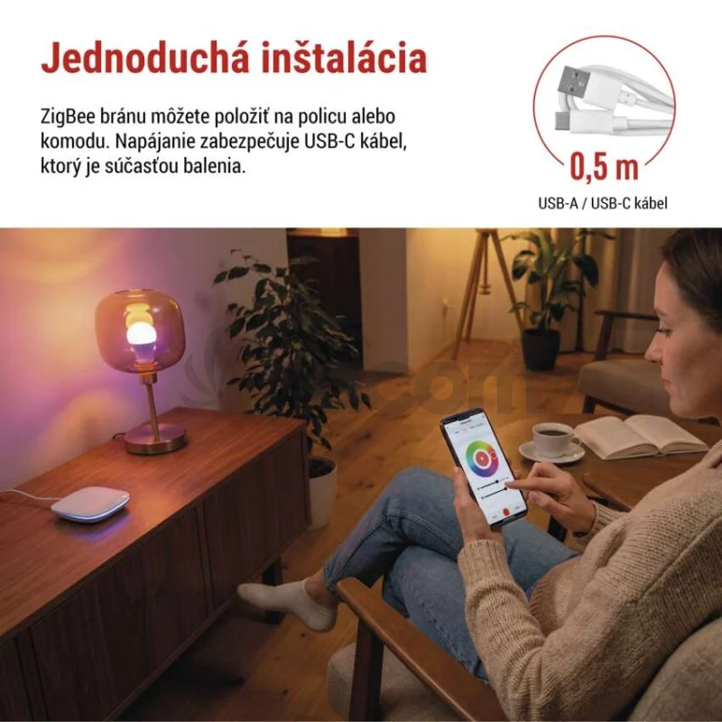 GoSmart Multifunkčná ZigBee brána IP-2000Z s Bluetooth a WiFi