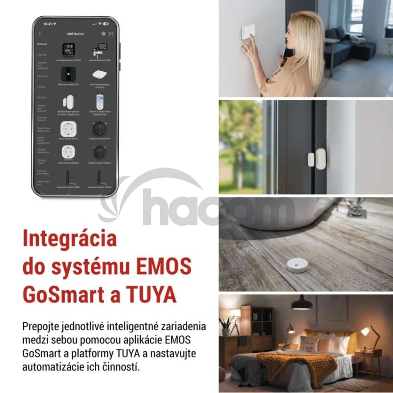 GoSmart Multifunkčná ZigBee brána IP-2000Z s Bluetooth a WiFi