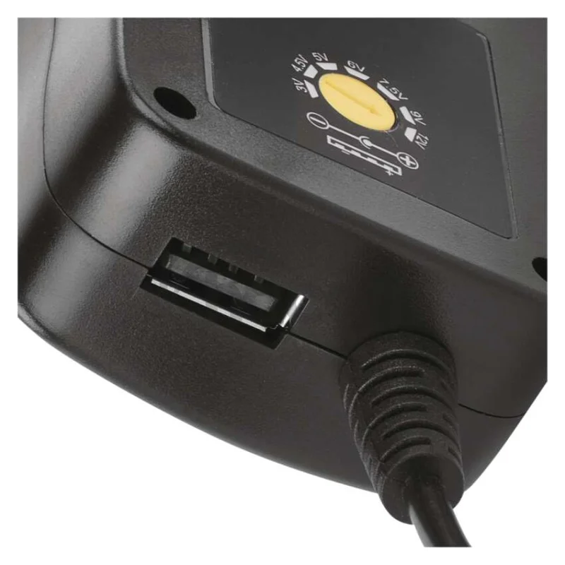Univerzálny pulzný USB napájací zdroj 2250 mA s hrebienkom