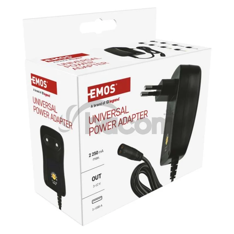 Univerzálny pulzný USB napájací zdroj 2250 mA s hrebienkom