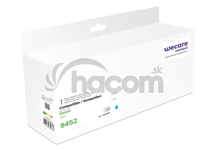 WECARE ARMOR ink kompatibilný s Epson C13T945240, modrá/cyan