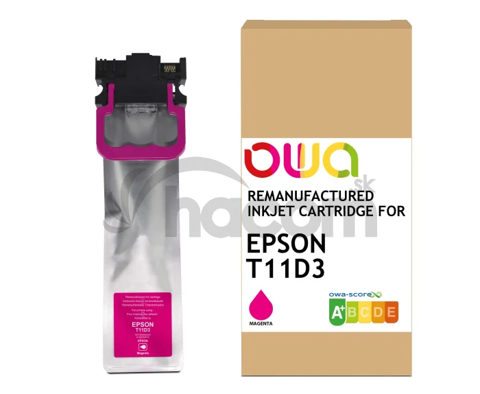 OWA ARMOR ink kompatibilný s Epson C13T11D340, červená/magenta