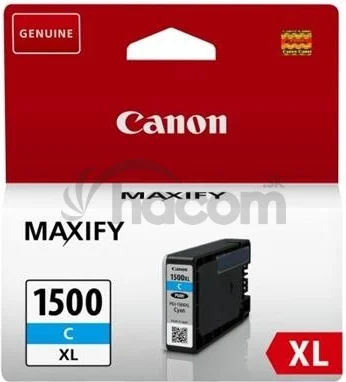 Canon PGI-1500XL C, azúrový