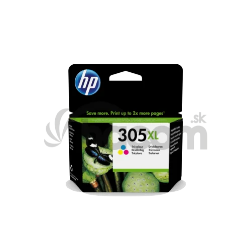 HP 305XL 3farebná atramentová kazeta, 3YM63AE