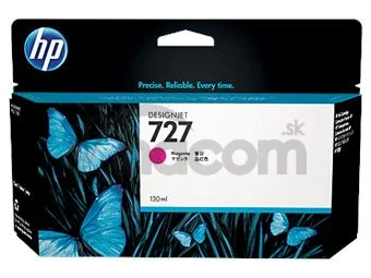 HP no 727 - purpurová ink.kazeta veľká, B3P20A