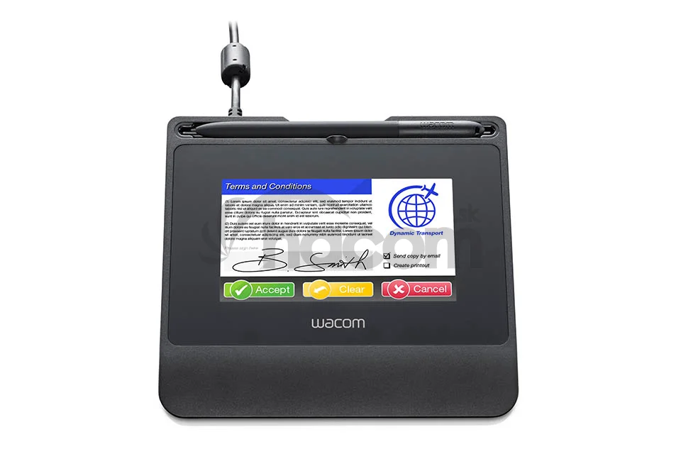 Wacom Signature Set - STU540 & sign pre PDF
