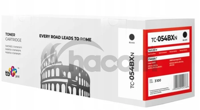 Toner TB kompatibilný s Canon TC-054BXN BK