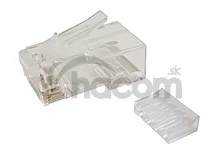Konektor RJ45 CAT6 UTP 8p8c pre drôt, 100ks