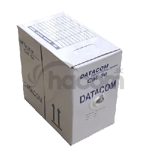 DATACOM UTP Cat5e PVC kábel 305m (drôt), sivý