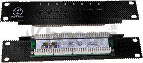 DATACOM Patch panel 10" UTP cat5e 8portov 1U