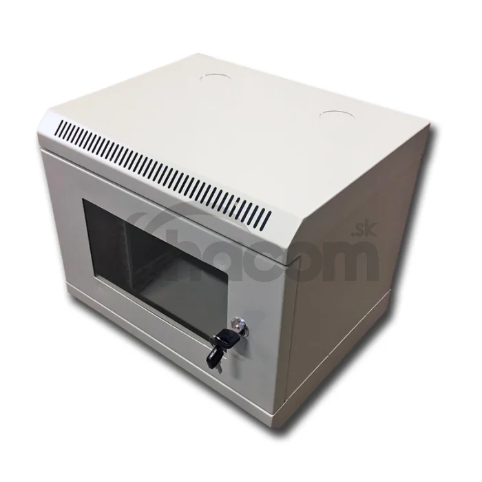 10" rack jednodielny 6U/280 DATACOM šedý Skl.dv.