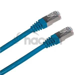 Patch cord FTP cat5e 3M modrý