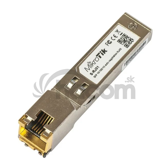 MikroTik SFP modul S-RJ01, RJ45, 100m, 1.25Gbit