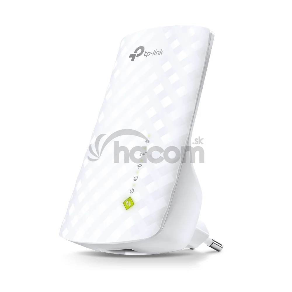 TP-Link RE200 AC750 Dual Band Wifi Range Extender/AP, 3 interné antény, 1x10/100 RJ45, power schedule