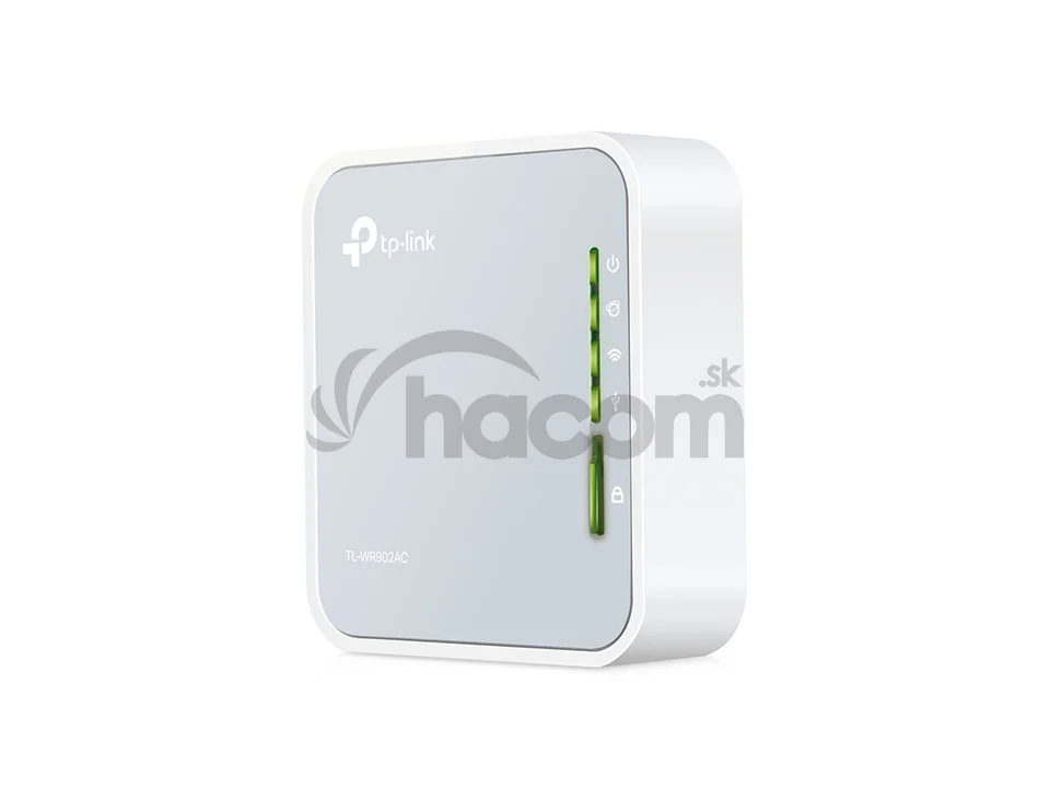TP-LINK TL-WR902AC AC750 Mini Router/Extender/Klient/AP, 1xRJ45, 1xUSB 2.0