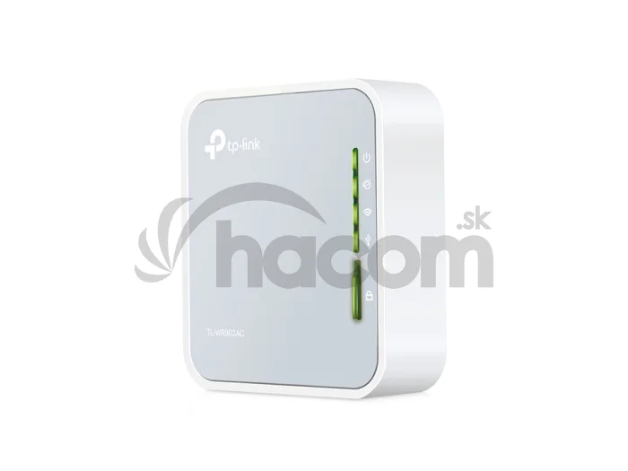 TP-LINK TL-WR902AC AC750 Mini Router/Extender/Klient/AP, 1xRJ45, 1xUSB 2.0