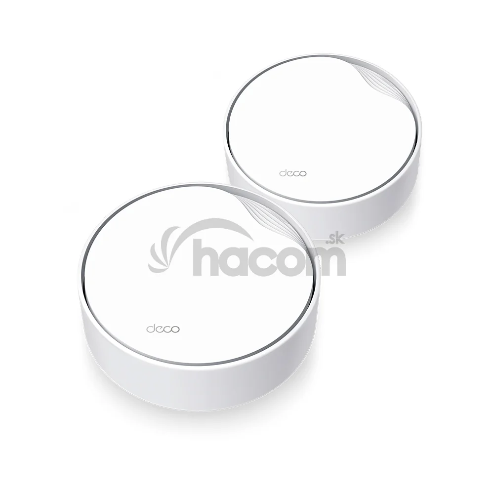 TPLink AX3000 Smart Home WiFi6 systém s POE Deco X50-PoE(2-pack)