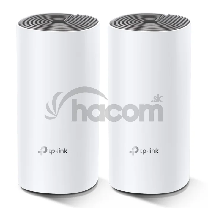 TP-Link AC1200 Whole-home Mesh WiFi System Deco E4 (2-pack), 2x10/100 RJ45
