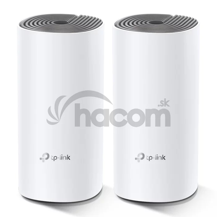 TP-Link AC1200 Whole-home Mesh WiFi System Deco E4 (2-pack), 2x10/100 RJ45