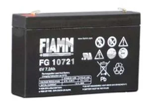 Fiamm olovená batéria FG10721 6V/7,2Ah