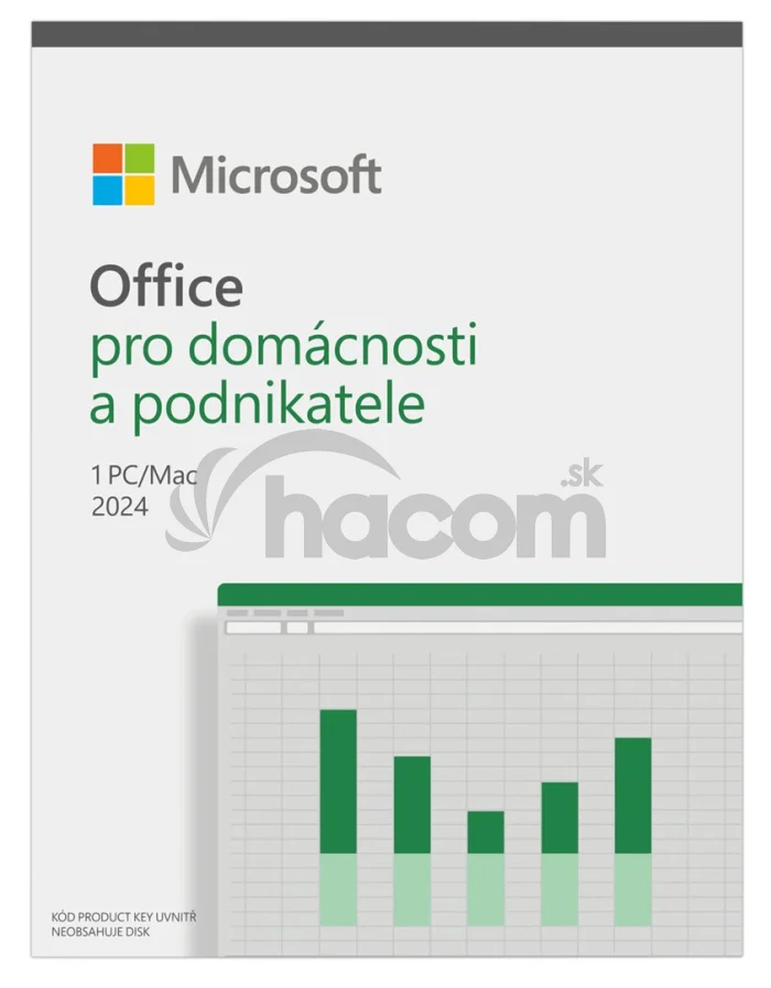Microsoft Office 2024 pre domácnosti a podnikateľov CZ
