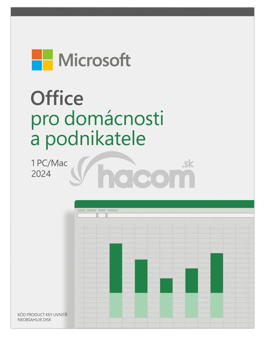 Microsoft Office 2024 pre domácnosti a podnikateľov CZ