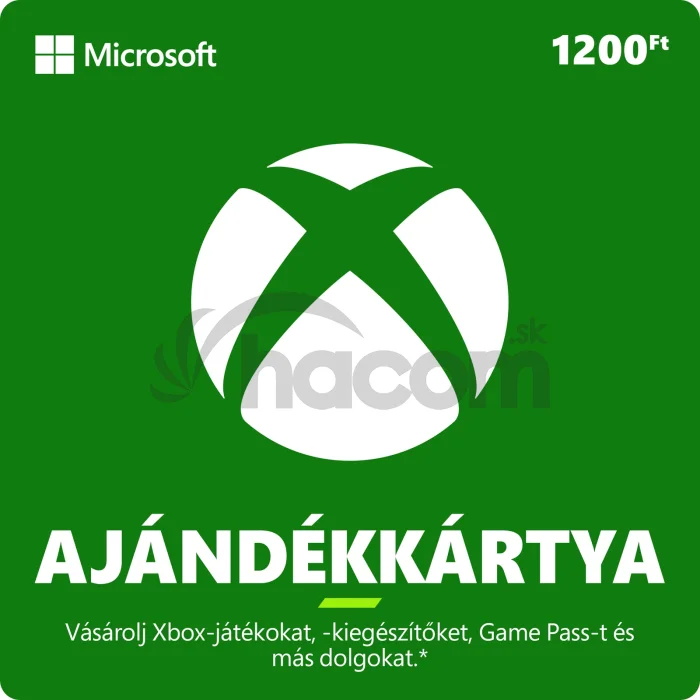 ESD XBOX - Darčeková karta Xbox 1200 HUF